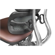 Omega Ergonomic Leather Executive Office Chair with Headrest/Adjustable Lumbar Support - Chocolate