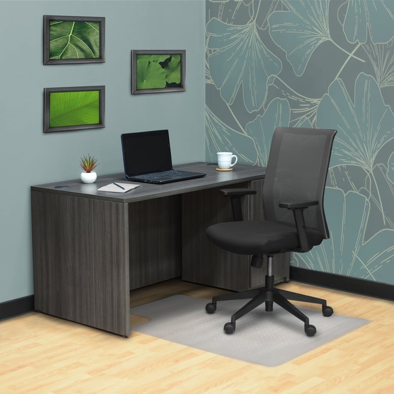 Regency Gripper Office Chair Mat for Hardwood Floor - 36 x 48 inch - Clear