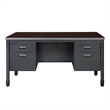 Regency Mesa Steel Double Pedestal Teacher's Office Desk 60
