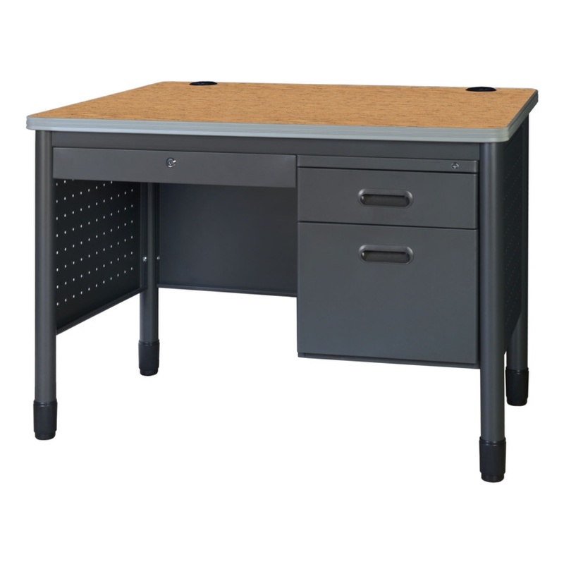 Regency Mesa Steel Teacher's Office Desk with Drawer 48
