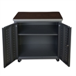 Regency Mesa Steel Mobile Locking 2-Door Storage Cabinet 30