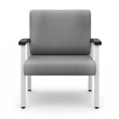 Regency Welcome Bariatric Guest Reception and Waiting Room Chair w/ Arms - Grey