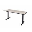 Regency Cain Rectangular Training Table in Maple