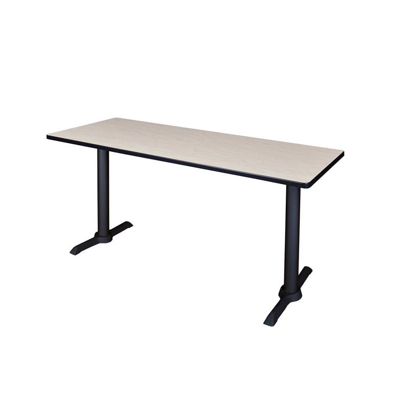 Regency Cain Rectangular Training Table in Maple