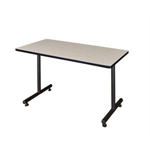 Regency Kobe 48 Inch Rectangular Training Table in Maple