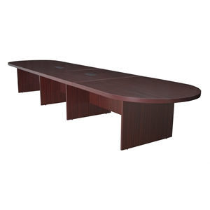 Regency Legacy Modular Race Track Conference Table in Mahogany