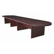 Regency Legacy Modular Race Track Conference Table in Mahogany