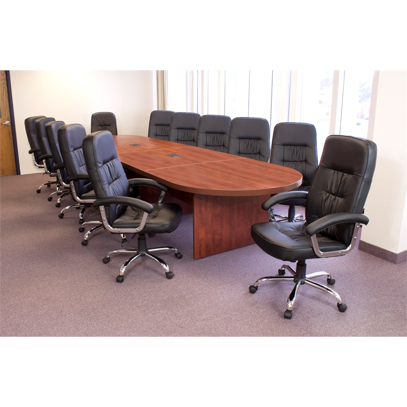 Regency Legacy Modular Race Track Conference Table in Cherry