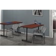 Regency Kobe 48 Inch Rectangular Training Table in Cherry