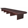 Regency Legacy Modular Race Track Conference Table in Mahogany