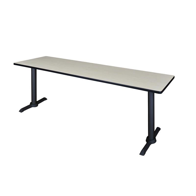 Regency Cain T Base Training Table in Maple