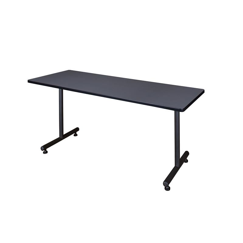 Regency Kobe 60 Inch Rectangular Training Table in Grey