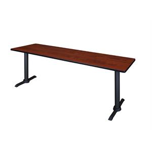 Regency Cain T Base Training Table in Cherry