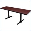 Regency Cain 84 inch x 24 inch Training Table in Mahogany