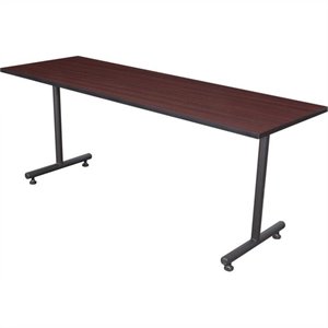 Regency Kobe 66 Inch Rectangular Training Table in Mahogany