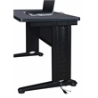 Regency Fusion 66 inch x 30 inch Single Pedestal Desk in Gray