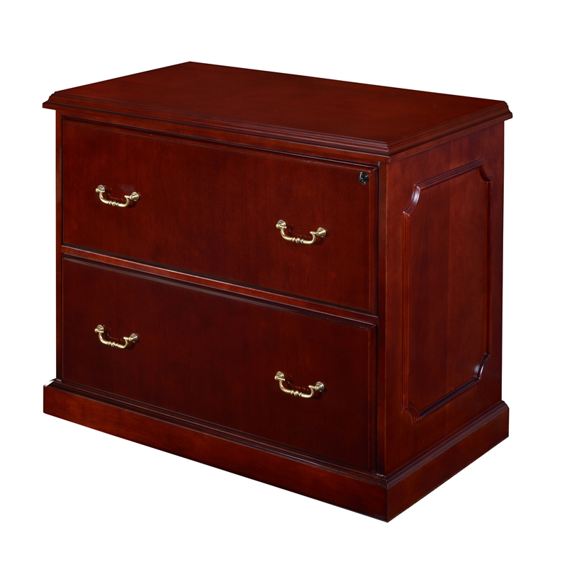 Regency Prestige 36 Inch Wide Lateral File In Mahogany Tvlf3824mh