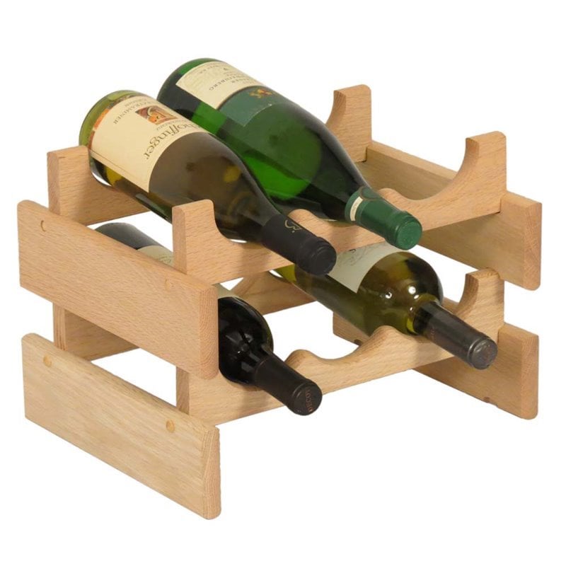 6 bottle wine online rack