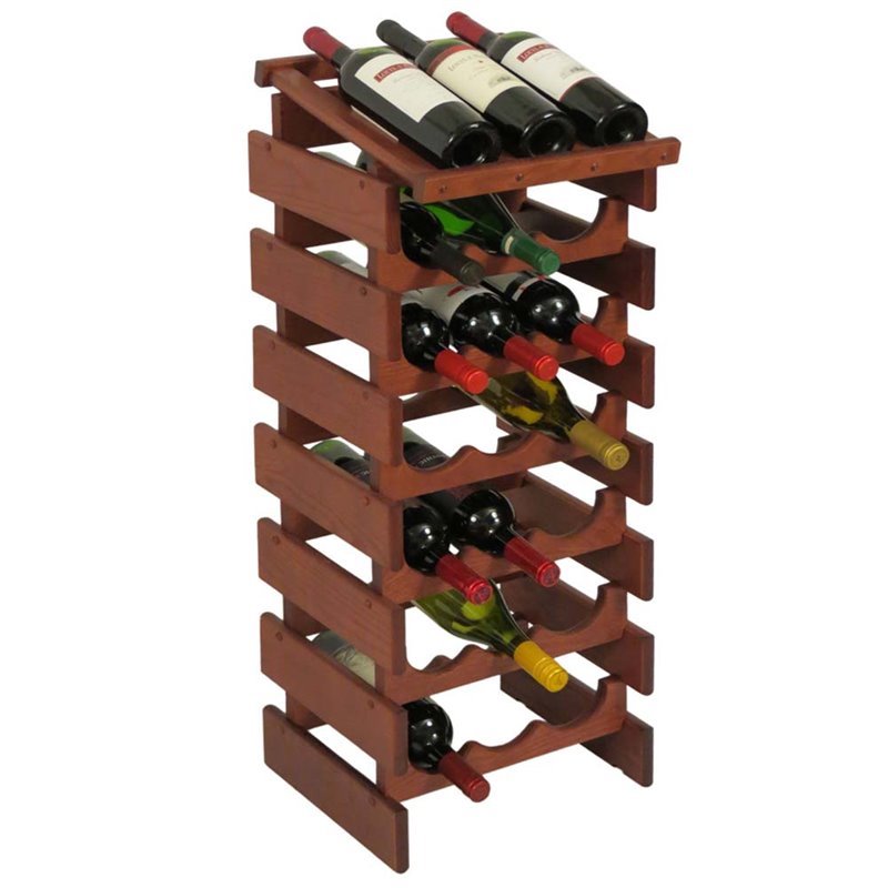 21 bottle best sale wine rack