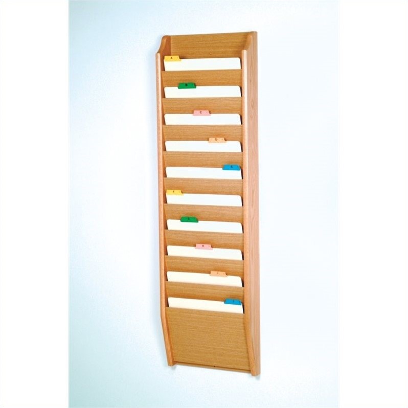 wooden-mallet-10-pocket-chart-holder-in-light-oak-878963000142-ebay