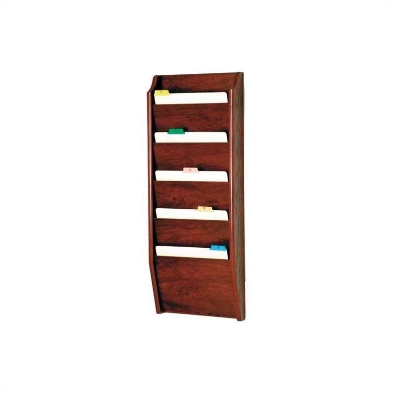 Wooden Mallet 5 Pocket Chart Holder Ch14 Wooden Mallet 5 Pocket Chart Holder