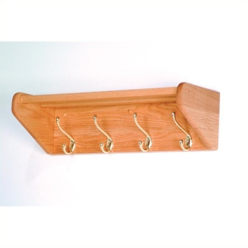 Light oak 2025 coat rack