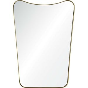 Renwil Tufa Decorative Mirror in Gold