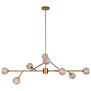 Renwil Damas Ceiling Fixture in Antique Gold Finish
