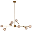 Renwil Damas Ceiling Fixture in Antique Gold Finish