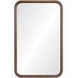 Renwil Authentic Eclectic Dickens Decorative Mirror in Walnut