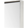 Renwil Modern Glamour Filbert Decorative Accent Mirror in Silver