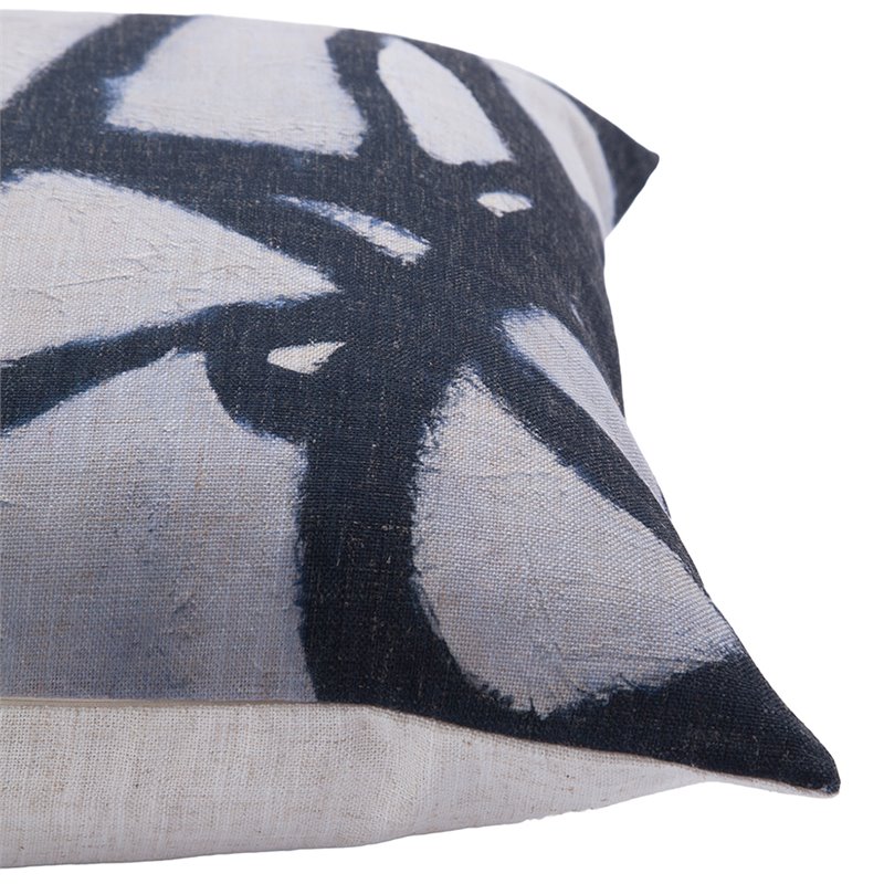 Renwil Bohemian Chic Hinson Malaga Throw Pillow in Black