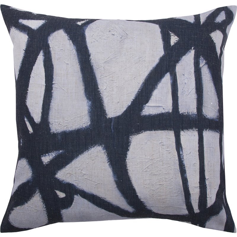 Renwil Bohemian Chic Hinson Malaga Throw Pillow in Black
