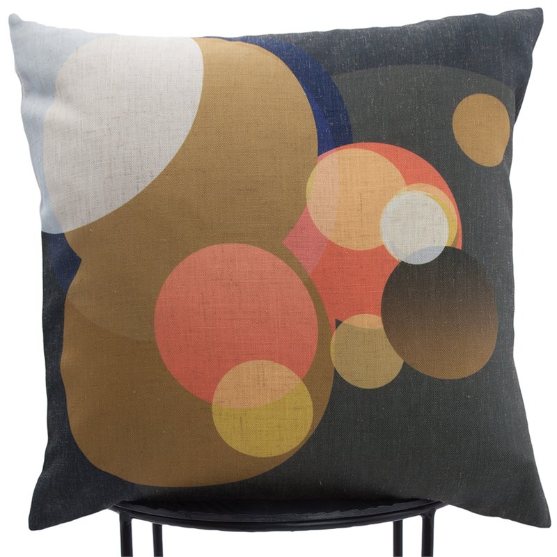 Renwil Modern Glamour Siena Velvet Piping Throw Pillow
