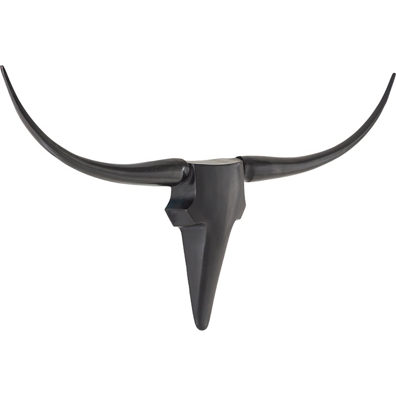 Renwil Madryn Animal Skull Wall Sculpture in Bronze