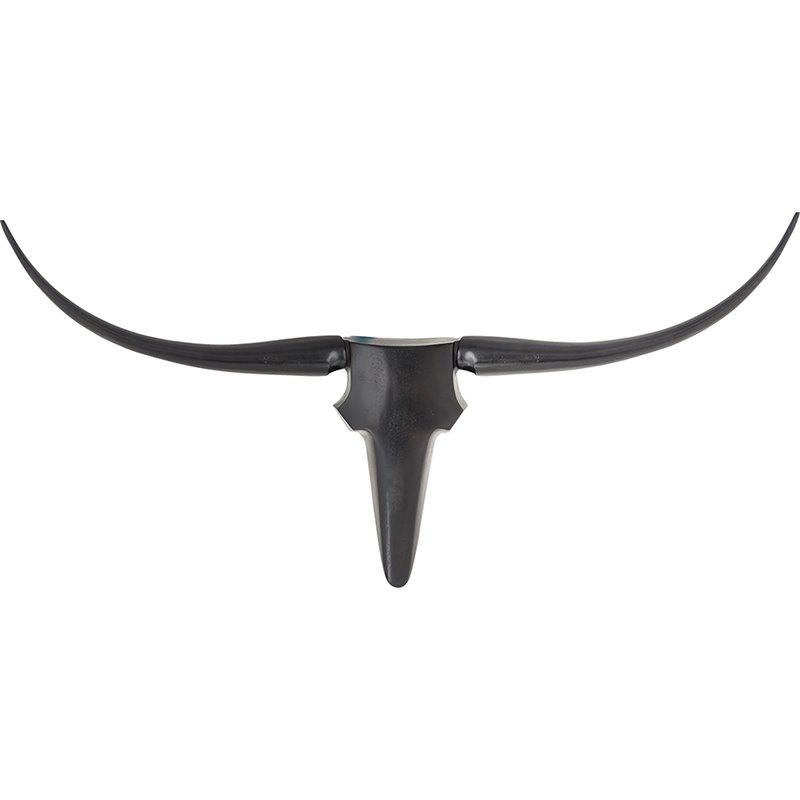 Renwil Madryn Animal Skull Wall Sculpture in Bronze