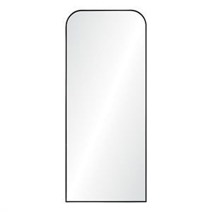 Renwil Mandret 72x30&quot Irregular Modern Glass Accent Wall Mirror in Clear