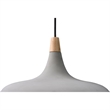 Renwil Viola-May 1-Light Modern Steel Metal Ceiling Fixture in Gray & Natural
