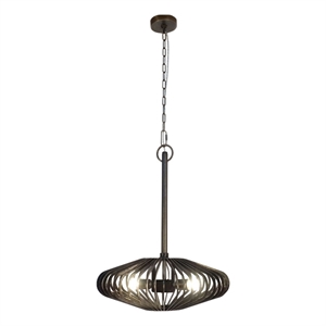 renwil crux 2-light modern iron metal ceiling fixture in antique gray