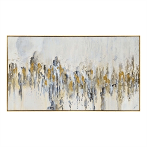 Renwil Kobi 40x70&quot Modern Fabric Hanging Wall Canvas Art in Multi-Color