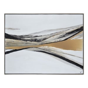 Renwil Webber 36x48&quot Modern Cotton Hanging Wall Canvas Art in Multi-Color