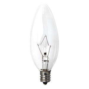 renwil ceres 3-light modern glass light bulb in clear (pack of 3)