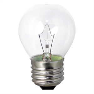 renwil zeke 3-light modern glass light bulb in clear (pack of 3)