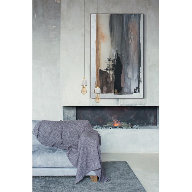 Renwil Timmons 3-Light Modern Glass LED Light Bulb in Clear (Pack of 3)