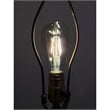 Renwil Timmons 3-Light Modern Glass LED Light Bulb in Clear (Pack of 3)
