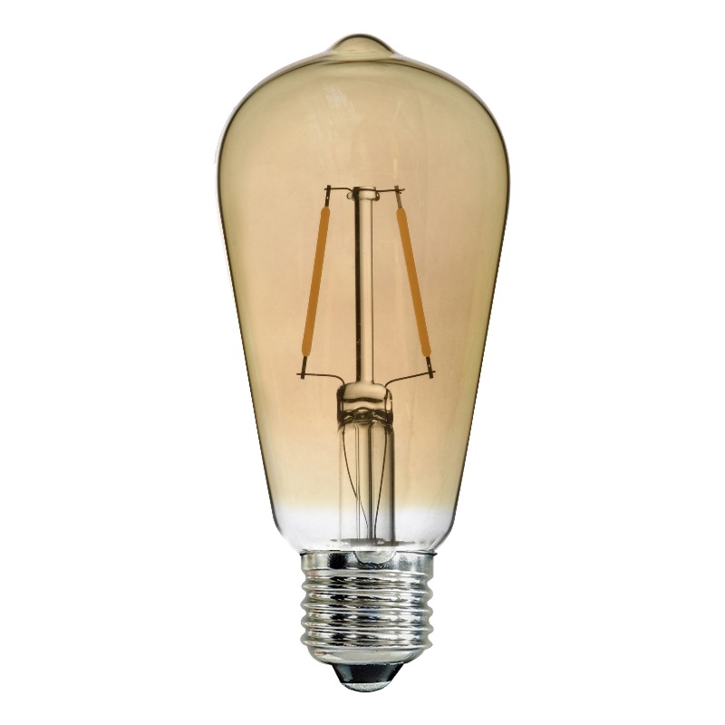 Renwil Timmons 3-Light Modern Glass LED Light Bulb in Clear (Pack of 3)