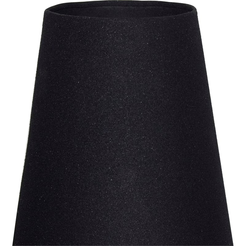 Renwil Roove Modern Iron Metal Decorative Vase in Matte Black (Set of 2)