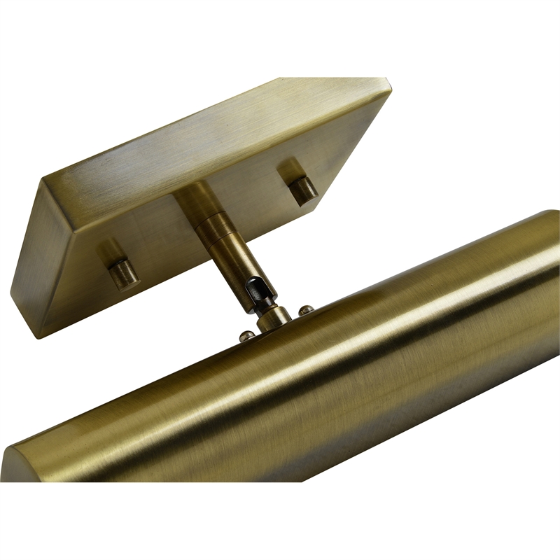 Renwil Yorker 1-Light Modern Metal Wall Sconce & Picture Light in Brass