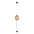 Renwil Ametrine 1-Light Modern Metal & Glass Wall Sconce in Nickel