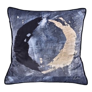 Renwil Novella 20x20&quot Square Modern Fabric Decorative Pillow in Multi-Color